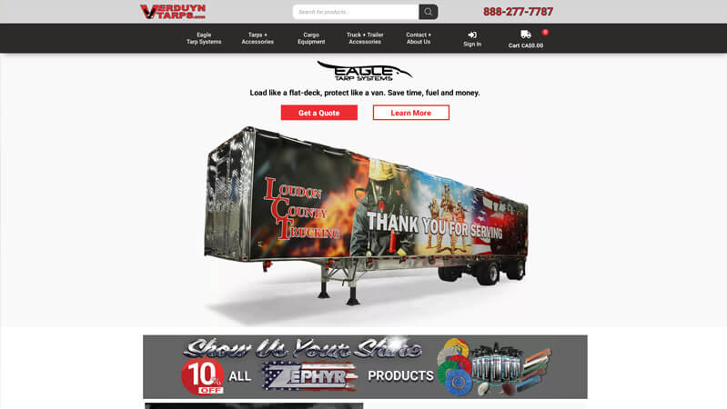 Verduyn Tarps Pro Website Creators portfolio Verduyn Tarps Pro Website Creators portfolio