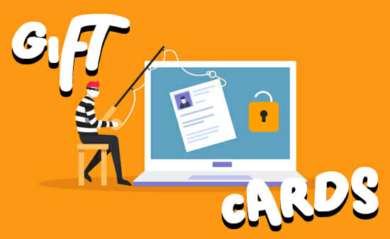 gift cards scams mime