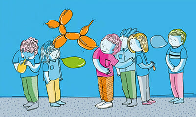 small-talk-balloon-crowd