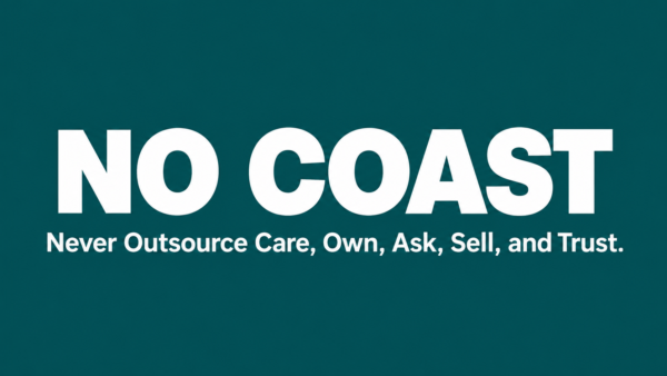 never outsource care, own, ask, sell, and trust, the skills AI can't replace.